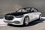 Two-Tone Maybach S 680 Impersonator Rides Classy Like an S 580 on Polished RDBs