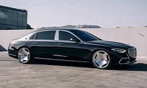 Two-Tone Mercedes-Maybach S 580 Rolls on RDB 22s, Features a Surprising Cockpit