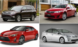 Three Toyotas and a Scion Got in IIHS’ 2014 Top Safety Pick