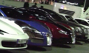 Two Veyrons Spotted Together in Monaco