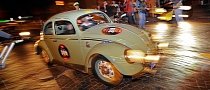 Two Vintage Volkswagen Beetle Race in the Mille Miglia to Say Farewell to an Era