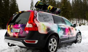 Two Volvo XC60 for the Best Snowboard Riders at Burton European Open