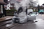 Two-Weeks Old Mercedes-Benz S-Class Catches on Fire