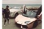 Tyga Poses Next to His Aventador and Phantom: Shooting New Video?