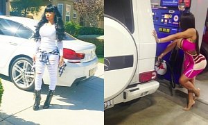 Tyga’s Baby Mama Blac Chyna Is all about the German Cars