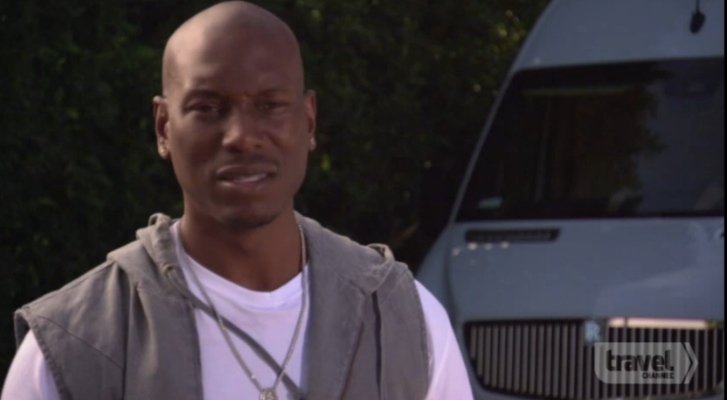 Tyrese and his Sprinter on Travel Channel