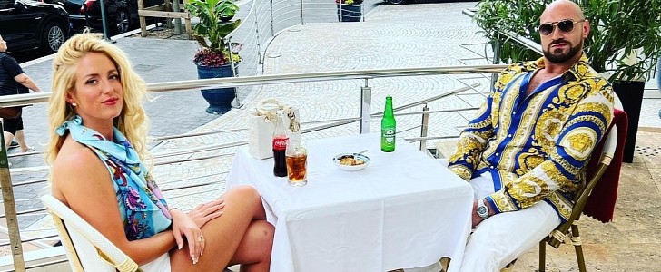 Tyson Fury and wife Paris are in Cannes, on a family holiday