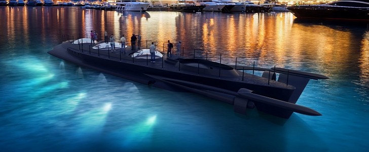 U-Boat Worx unveils the world's first Under Water Entertainment Platform
