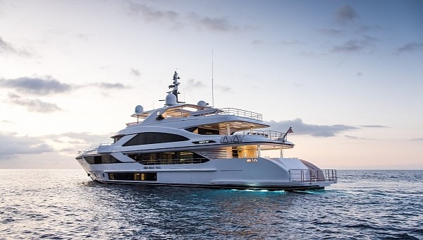 The Majesty 140 is a luxury yacht designed and built in the UAE