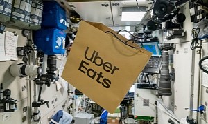 Uber Eats Sends Special Delivery 248 Miles Up to the Astronauts in Space