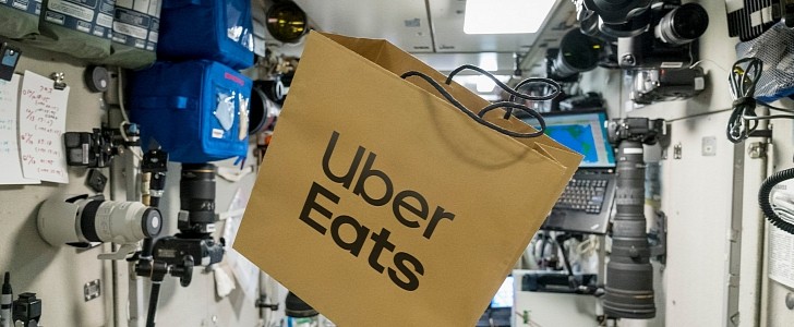 Uber Eats reaches space with special delivery
