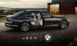 Uber Offered Rides in the New BMW 7 Series Yesterday
