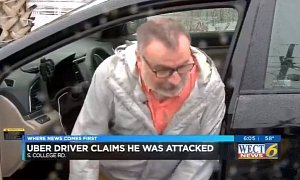 Uber Passenger Tries to Steal Driver’s Car While It’s Still Running