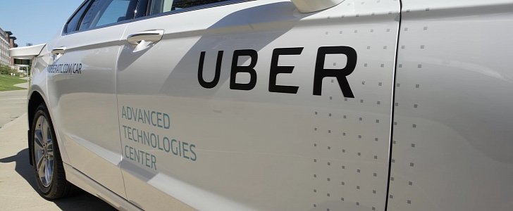 Self-driving car prototype employed by Uber in Pittsburgh