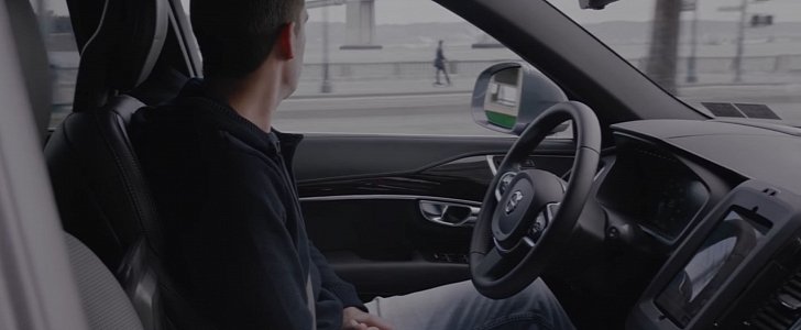 Uber's self-driving Volvo XC90