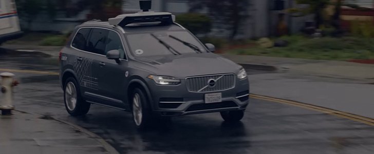Uber's self-driving XC90