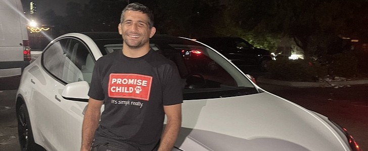 UFC fighter Beneil Dariush gets a loaner Model Y, after calling out Musk for delayed delivery on Model X