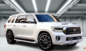 Ugly, Unofficial 2024 Toyota Sequoia Redesign Predicts the SUV Will Go Back to J200 Looks