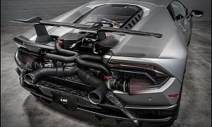 UGR Secretly Twin-Turbocharged the Lamborghini Huracan Performante to 1,500 HP