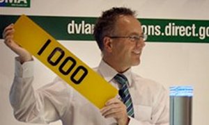 UK 1000 Registration Plate Sold for 80,000 GBP