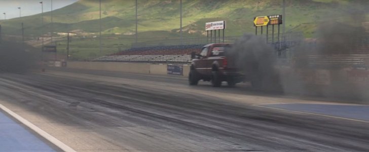 Diesel Power Challenge drag race in the USA
