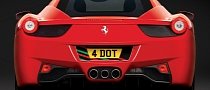 UK Company Creates Unique Number Plates to Match Your Supercar