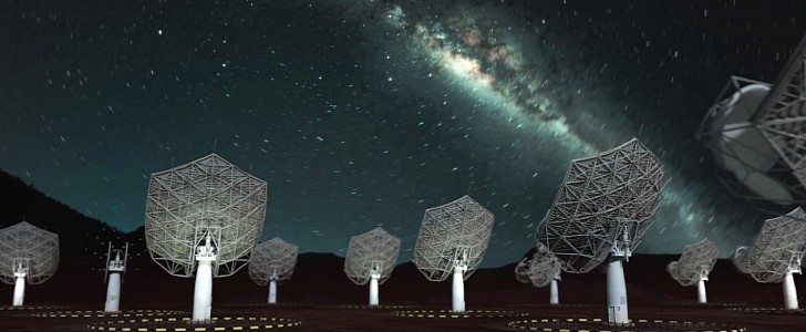 The world's largest radio telescope is currently being built