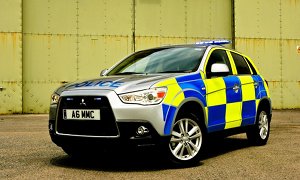 UK Police Receiving Mitsubishi Vehicles