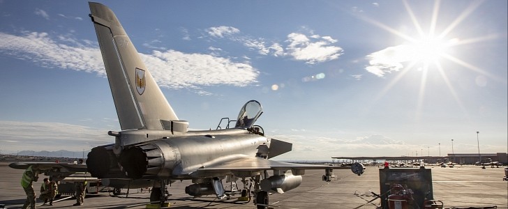 RAF's Typhoons arrived in the U.S., ready to kick off Red Flag