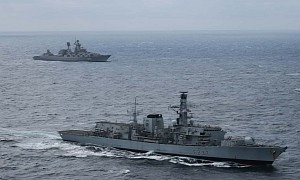 UK Warships Shadowed Three Russian Ships That Are Returning to Their Homeland