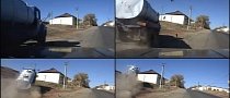 Ukrainian Tanker Truck Takes Dukes of Hazard Jump