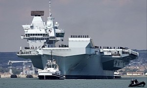 UK’s Biggest Warship Is Headed to New York, Ready to Play With Fighter Jets and Drones