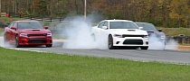 Ultimate Burnout - Dodge Charger SRT Hellcat Celebrates the 4th of July in October