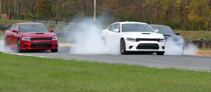 2015 Dodge Charger SRT Hellcat Burnout