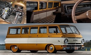 Ultimate Restomod Van? HEMI-Swapped '69 Dodge A108 Brings New Tech to Old-School Cool