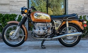 Ultra-Clean 1973 BMW R75/5 Brings About a Full Suite of Numbers-Matching Hardware
