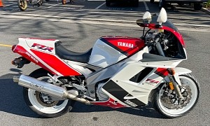 Ultra-Clean 1992 Yamaha FZR1000 With Low Mileage Might Just Be a Perfect Match for You