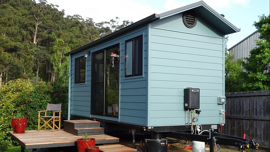 Discover the fun, quirky interiors of this ultra-compact tiny home in Tasmania
