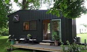 Ultra-Modern Tiny Home Reveals an Ingenious Layout That Maximizes Space