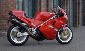 Ultra-Rare 1990 Ducati 851 SP2 Boasts Low Mileage and Old-School WSBK Pedigree
