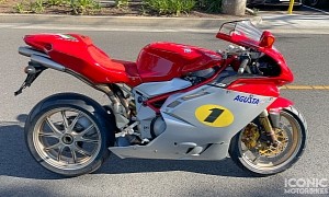 Ultra-Rare 2005 MV Agusta F4 1000 Ago Is Only 3,200 Miles Away From Brand-New