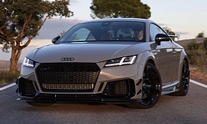 Ultra-Rare Audi TT RS Coupe Iconic Edition Taps Into Its Artsy Side on Video