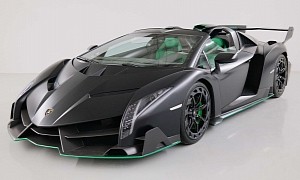 Ultra-Rare Lamborghini Veneno Roadster Has a Blue-Blooded Owner, Yours for $7,350,000