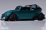 Ultra-RWB Widebody VW Beetle “Targa” Shows Forged Roof Operation in CGI 360 Degree