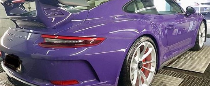 Ultraviolet 2018 Porsche 911 GT3