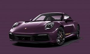 Ultraviolet 2020 Porsche 911 Looks Wild in This Spec