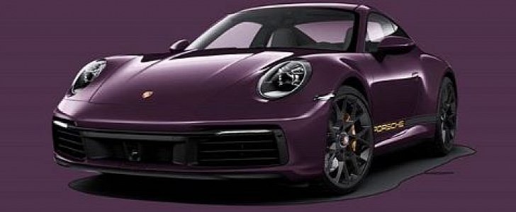 Ultraviolet 2020 Porsche 911