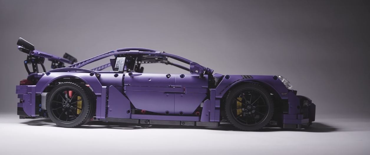 Ultraviolet Blue LEGO Technic Porsche 911 GT3 RS Finally Happens