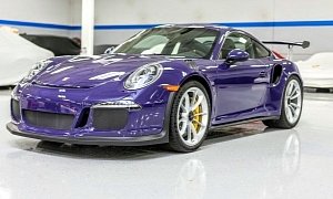Ultraviolet Blue Porsche 911 GT3 RS Shows Up for Sale in San Diego, Almost New
