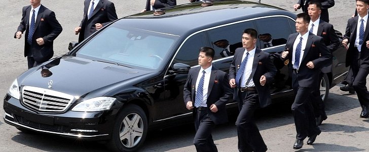 Kim Jong Un uses cars he shouldn't have